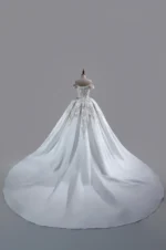 迴光宮廷白紗禮服