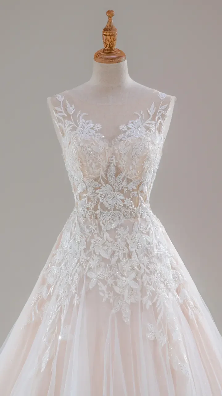 林間絮語白紗禮服