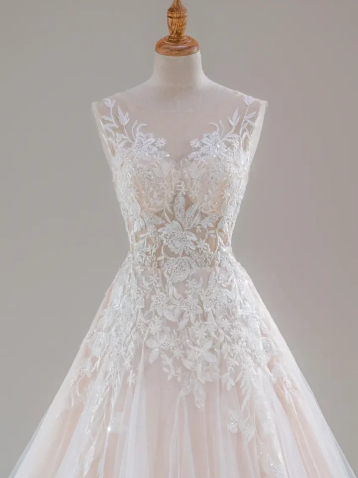 林間絮語白紗禮服