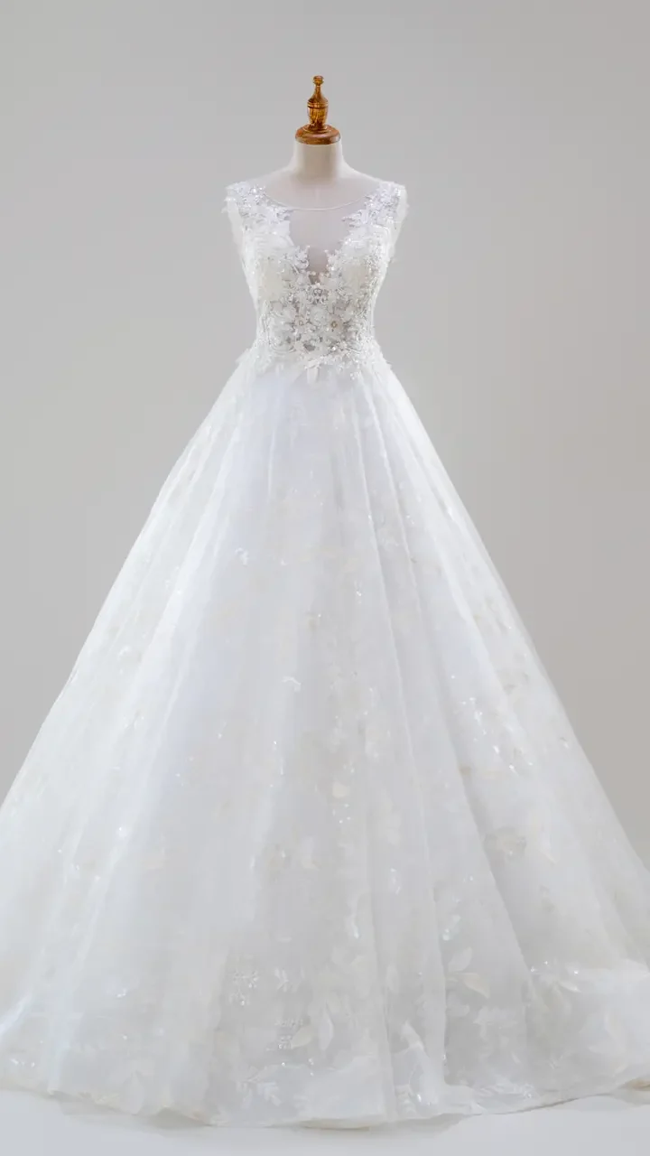 林語遺書白紗禮服