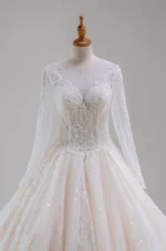 靜語詠嘆白紗禮服