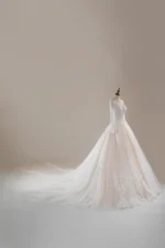 靜語詠嘆白紗禮服