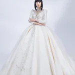 雪檐聖盼白紗禮服