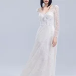 靜默光語白紗禮服