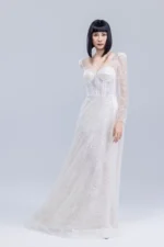 靜默光語白紗禮服