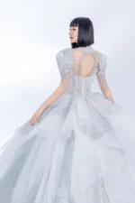 銀視界白紗禮服