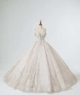 銀箋之約白紗禮服