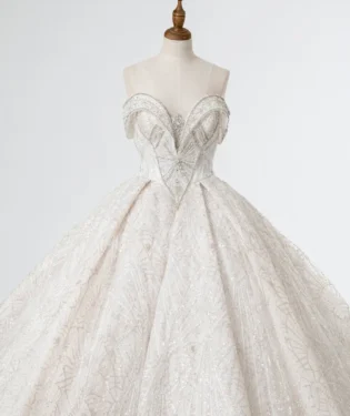 銀箋之約白紗禮服