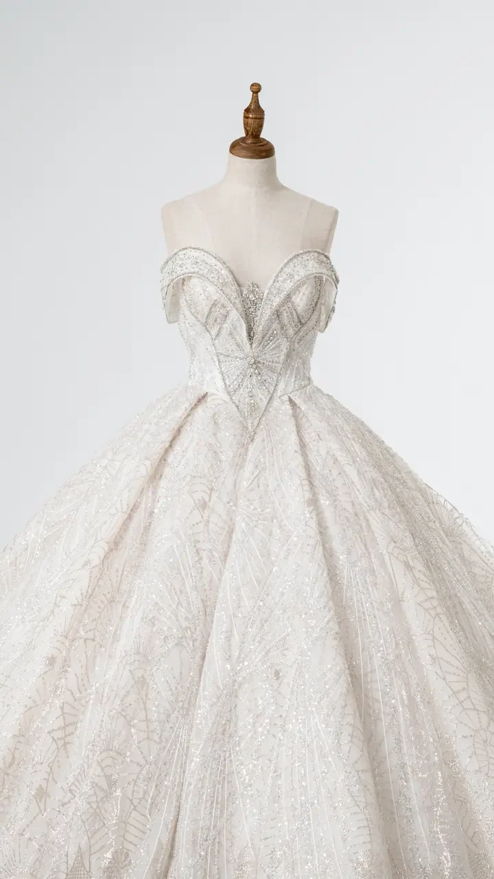 銀箋之約白紗禮服