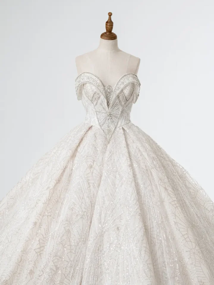 銀箋之約白紗禮服