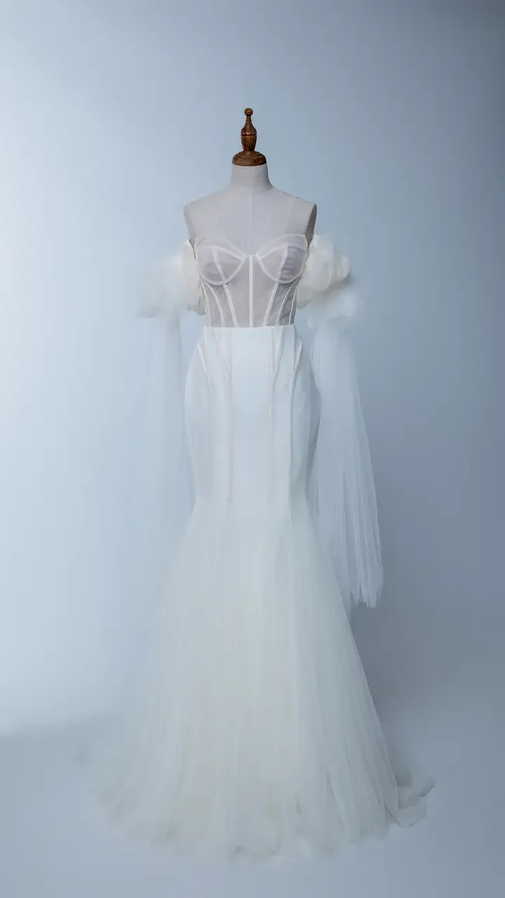 靜域白紗禮服