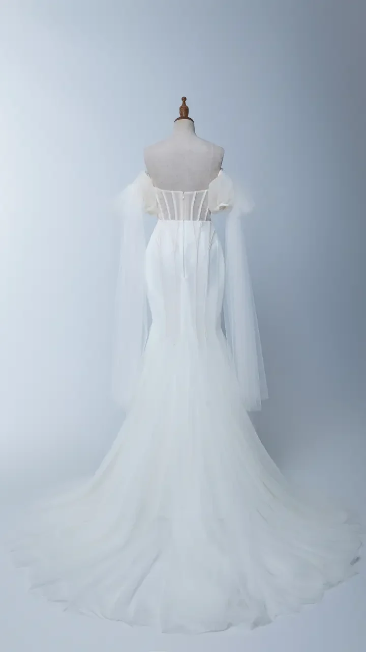 靜域白紗禮服