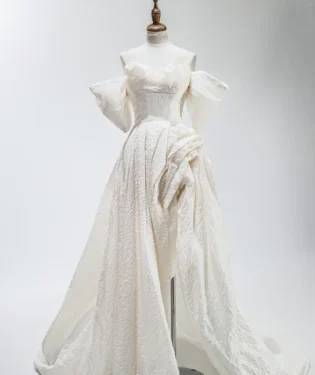 璃峽白紗禮服