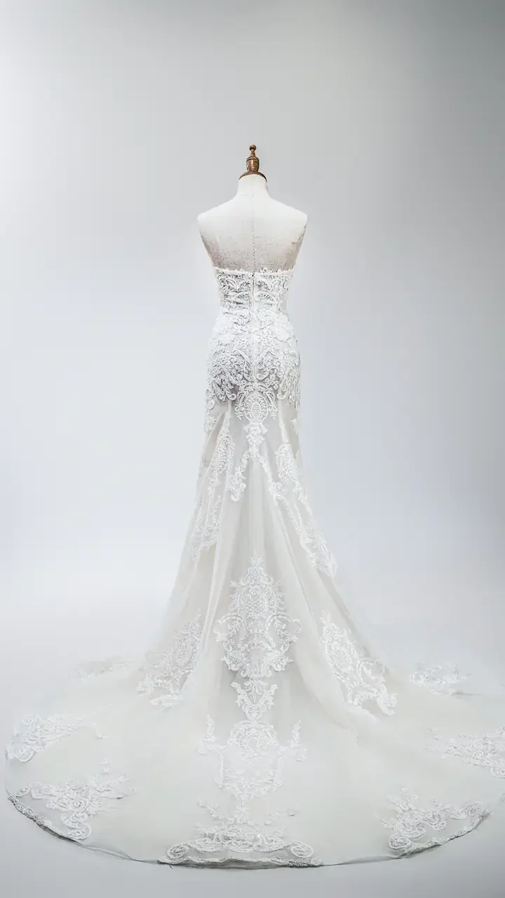 靜語石亭白紗禮服