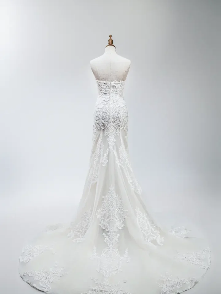 靜語石亭白紗禮服