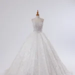 隕光之靜 白紗禮服