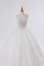 隕光之靜 白紗禮服