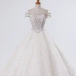 結晶語言白紗禮服