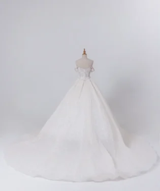 結晶語言白紗禮服