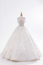 靜銀森林白紗禮服