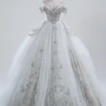 銀頌庭園白紗禮服