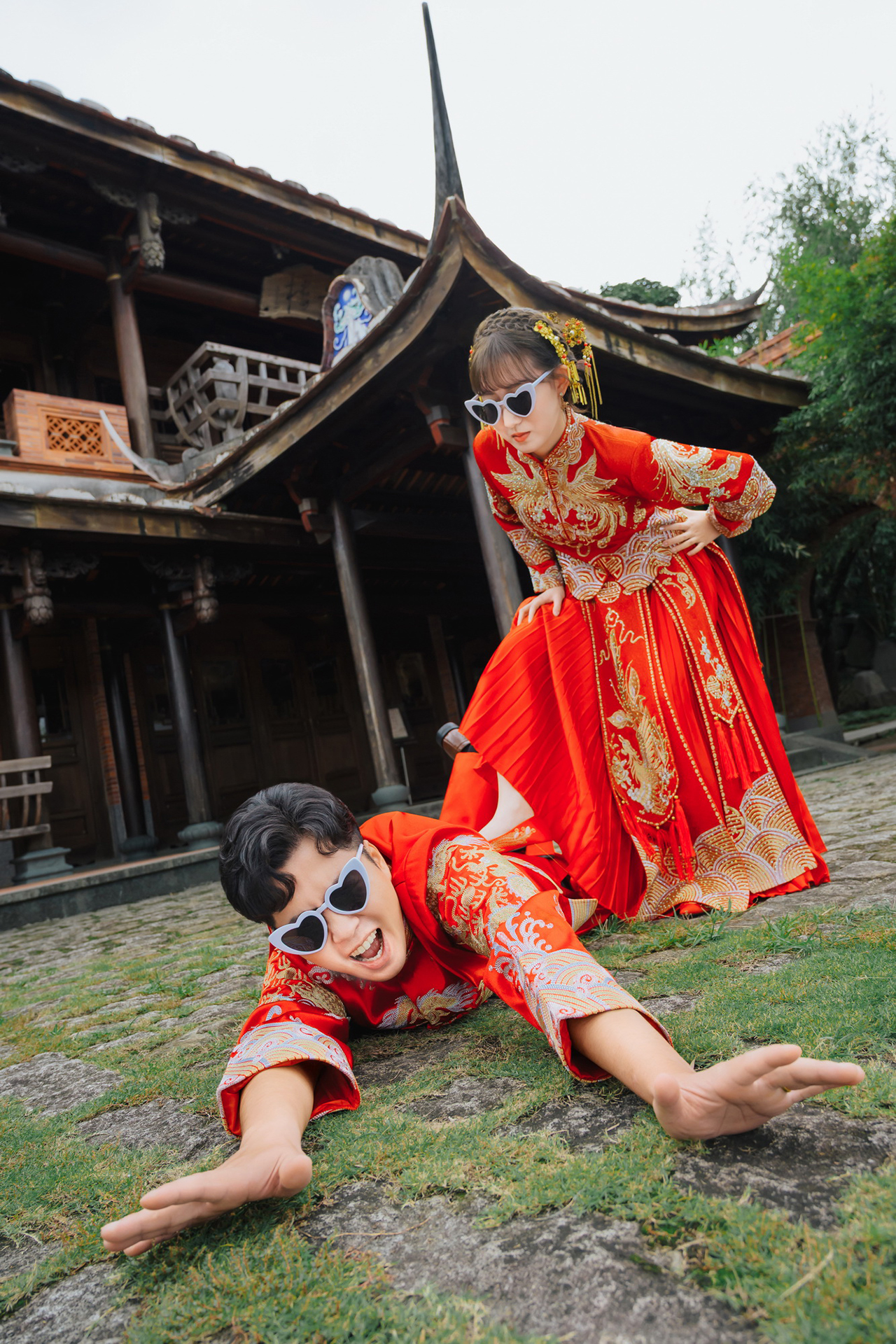 圓了一個不辦婚禮的婚紗夢 圓了一個不辦婚禮的婚紗夢