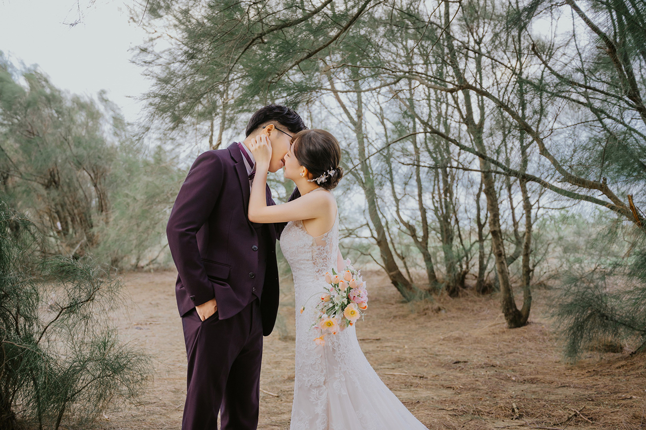 圓了一個不辦婚禮的婚紗夢 圓了一個不辦婚禮的婚紗夢