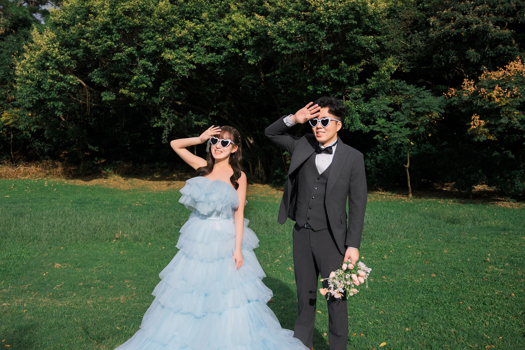 圓了一個不辦婚禮的婚紗夢