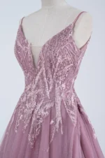 玫瑰殘骸晚宴禮服