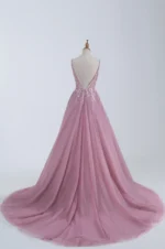 玫瑰殘骸晚宴禮服