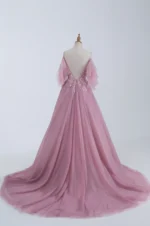 玫瑰殘骸晚宴禮服