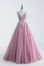 玫瑰殘骸晚宴禮服