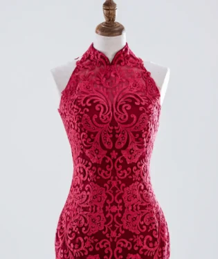 胭紅燼語晚宴禮服