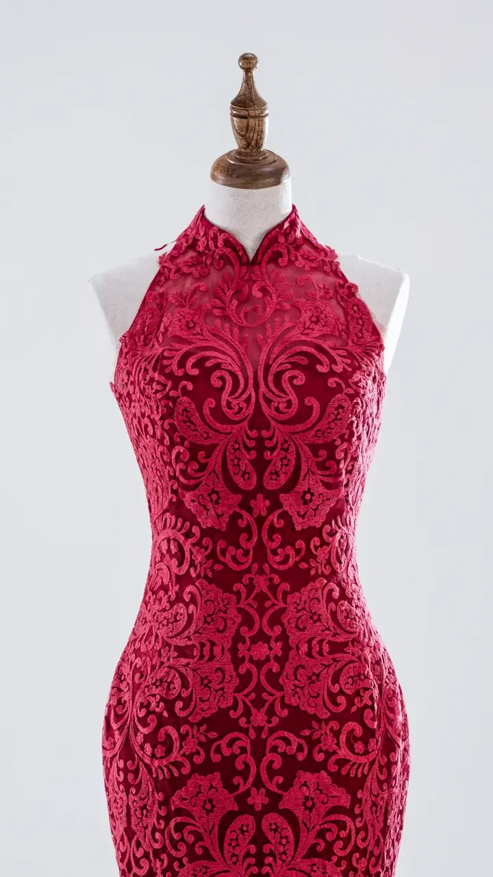 胭紅燼語晚宴禮服