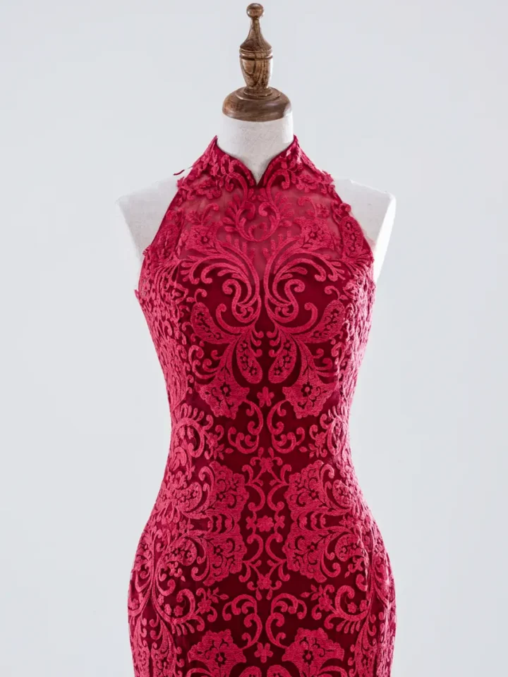 胭紅燼語晚宴禮服