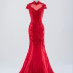 焰紅詞晚宴禮服