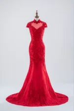 焰紅詞晚宴禮服