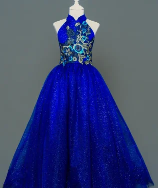 海夜藍音花童禮服