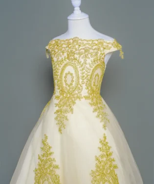 琥珀之冠花童禮服