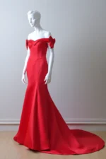 絳語焰紅晚宴禮服