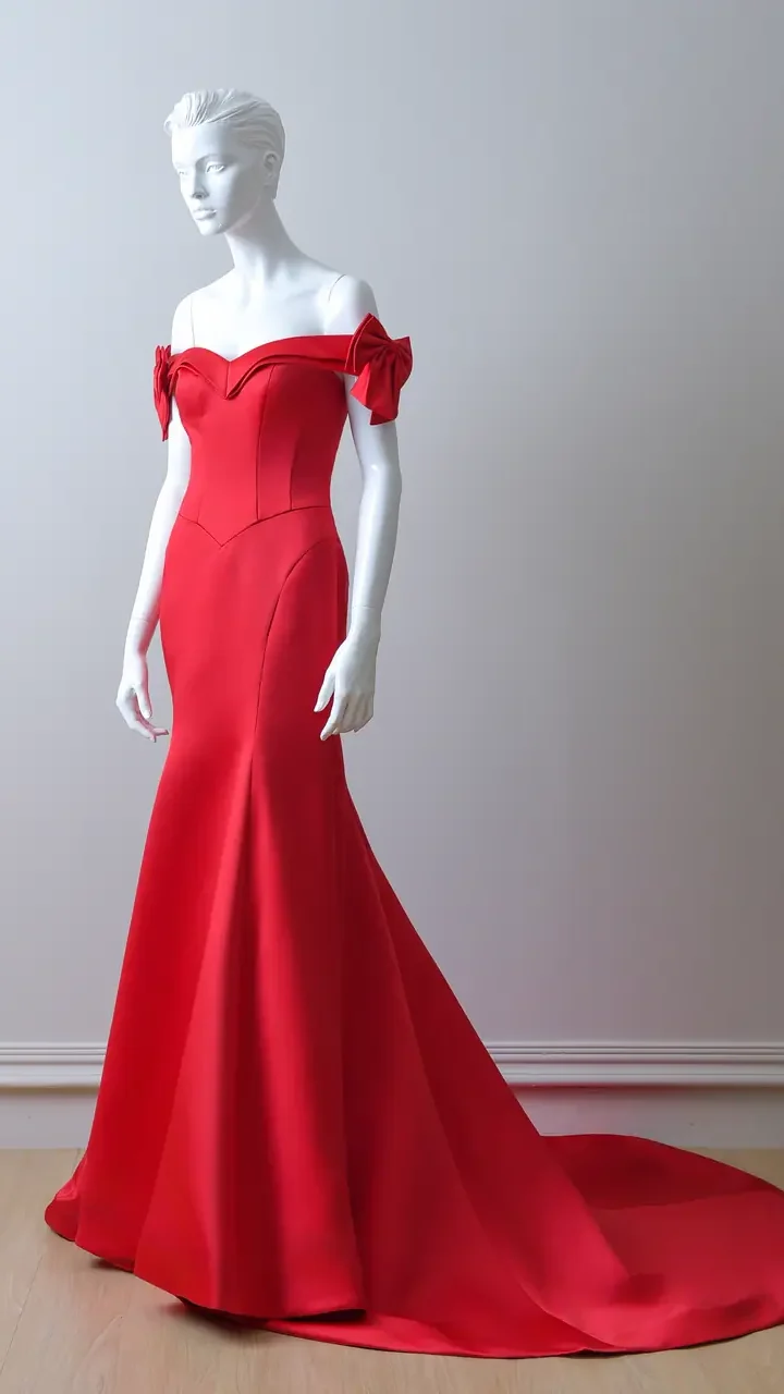 絳語焰紅晚宴禮服