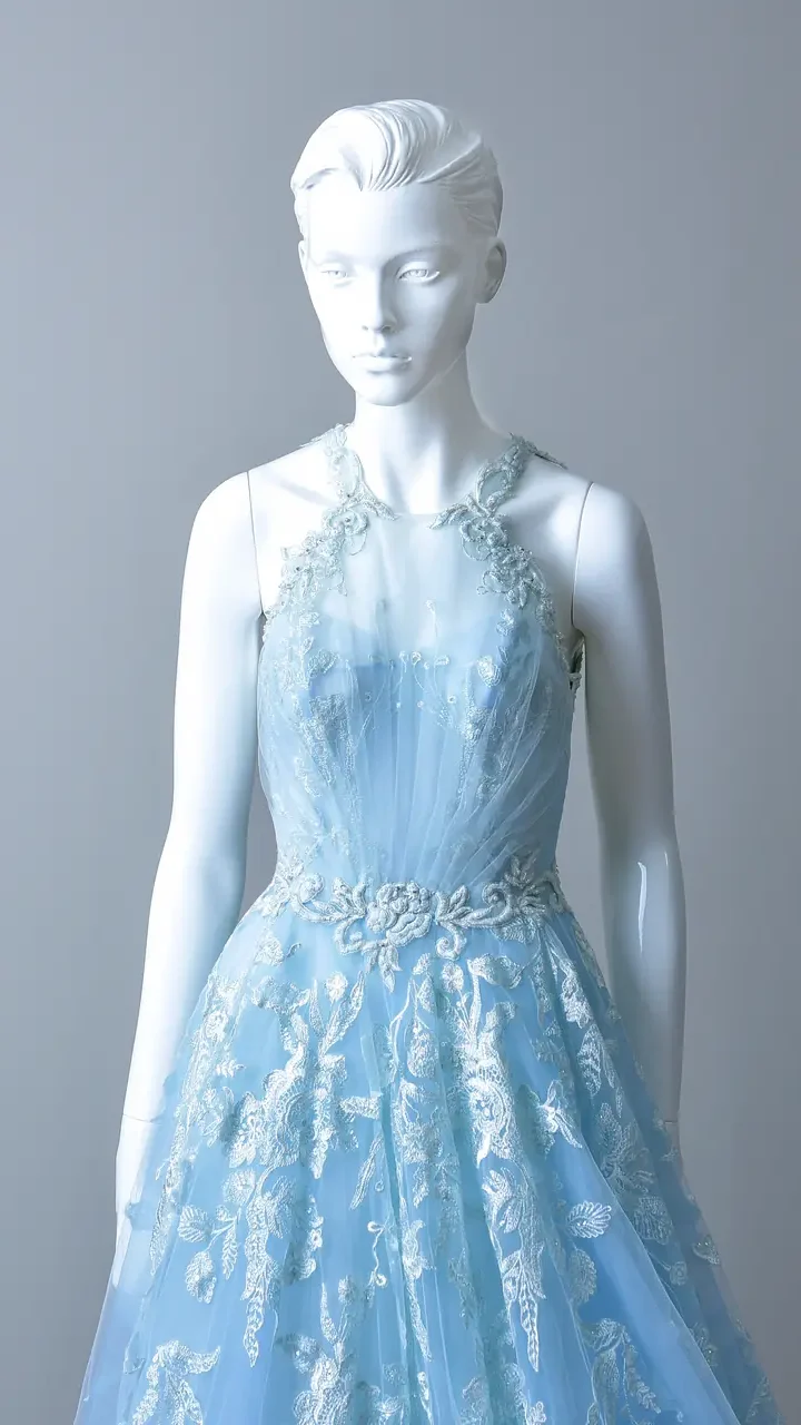 冰藍蕨庭晚宴禮服