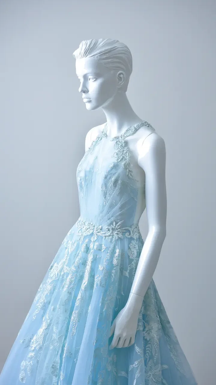 冰藍蕨庭晚宴禮服