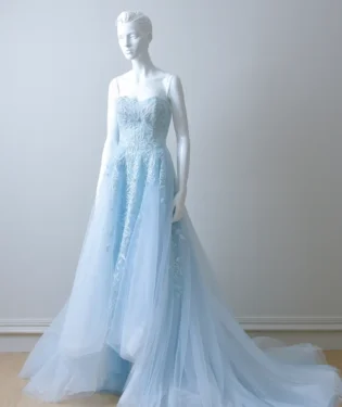 湖邊暮聲晚宴禮服