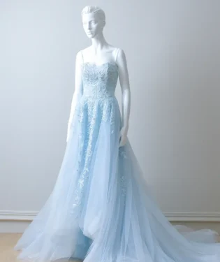 湖邊暮聲晚宴禮服