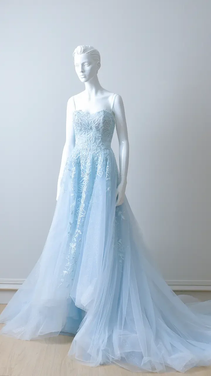 湖邊暮聲晚宴禮服