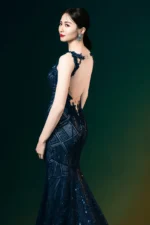 靛夜映聲晚宴禮服