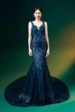 靛夜映聲晚宴禮服