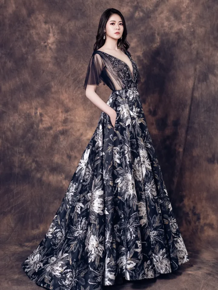 夜庭揚花晚宴禮服