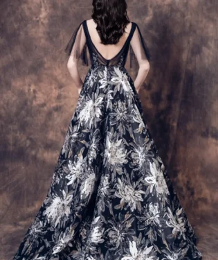 夜庭揚花晚宴禮服